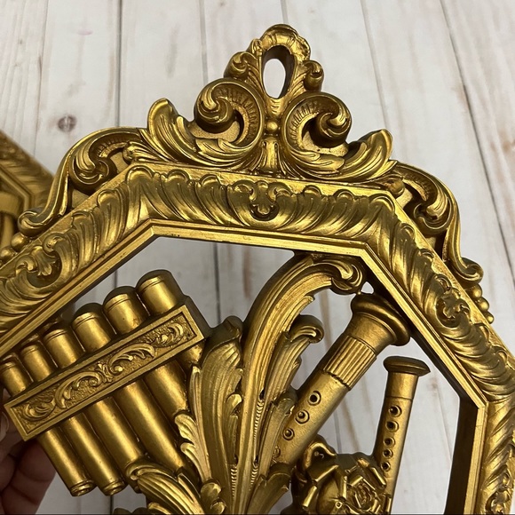 Humco vintage 1970’s Music Themed Wall Plaques Made in USA - Picture 8 of 13